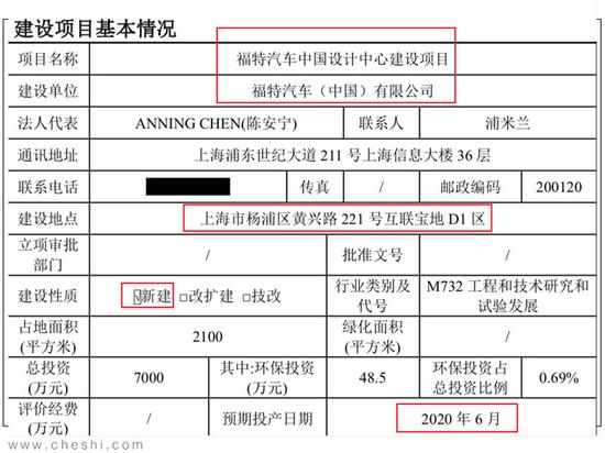 福特进一步本土化 新建设计中心明年投入使用